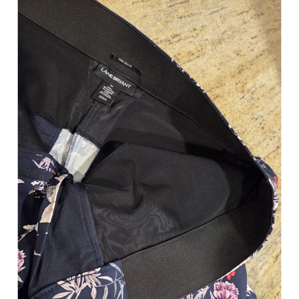 Lane Bryant Women Sz 20W The Allie Capri Floral Print Ruffle Hem 40x24" - Picture 12 of 15